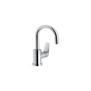 BS101338/2CR RUBINETTO MONOCOMANDO LAVABO CON SCARICO AUTOMATICO CANNA GIREVOLE BLUES CROMO NOBILI - immagine 1