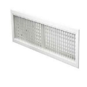 C11126363 BOCCHETTA DI MANDATA RAL 9010 ALL. 665*160 C/CLIPS E CALAMITE TECNOSYSTEMI - immagine 1