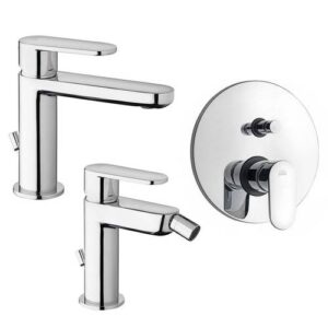 CA03miscelatori lavabo bidet e incasso doccia con deviatore CANDY PAFFONI