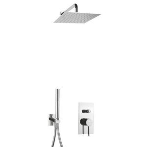 CA14451233108551 Kit doccia incasso, set doccia , braccio soffione parete Caryna FRISONE