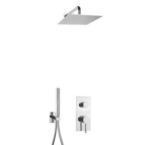 CA17351233108451 Kit doccia incasso, set doccia,braccio soffione parete CARYNA FRISONE