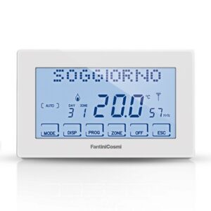 CH180RF Cronotermostato settimanale touchscreen FANTINI COSMI - immagine 1
