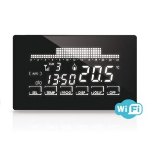 CH193BWIFI  Cronotermostato settimanale touch-screen, con WiFi FANTINI COSMI - immagine 1