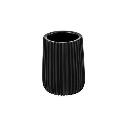 CP905PLI BICCHIERE COLORE 0N NERO-plissè