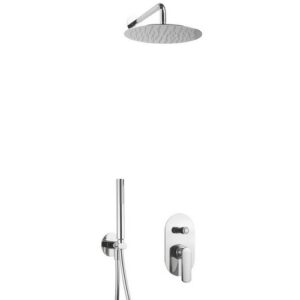 CT14351427118451 Kit doccia incasso, braccio soffione parete  FRISONE - immagine 1