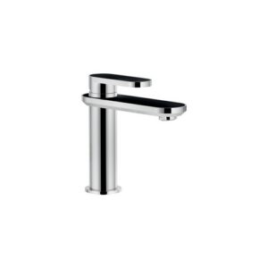 DS106118/2C02 RUBINETTO MONOCOMANDO LAVABO SCARICO AUTOMATICO PUSH NERO 0901- NOBILI - immagine 1