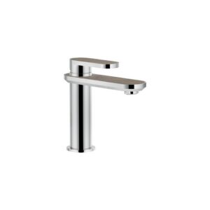 DS106118/2C12 RUBINETTO MONOCOMANDO LAVABO SCARICO AUTOMATICO PUSH  LEGNO "TOB NOBILI - immagine 1