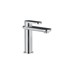 DS106118/2T22 RUBINETTO MONOCOMANDO LAVABO SCARICO AUTOMATICO PUSH MATT CARBON NOBILI - immagine 1
