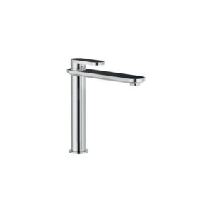 DS106128/2T22 RUBINETTO MONOCOMANDO LAVABO BACINELLA SCARICO AUTOM. PUSH 1"1/4  MATT CARBON  NOBILI - immagine 1