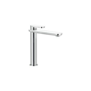 DS106128/2TBK RUBINETTO MONOCOMANDO LAVABO BACINELLA SCARICO AUTOM. PUSH 1"1/4  FENIX BIANCO  NOBILI - immagine 1