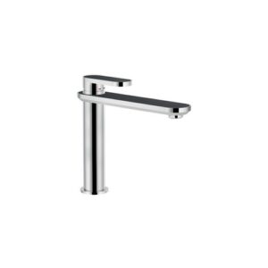 DS106158/2C08 RUBINETTO MONOCOMANDO LAVABO CART.Ø28 SCARICO AUTOMATICO PUSH CROMO NOBILI - immagine 1