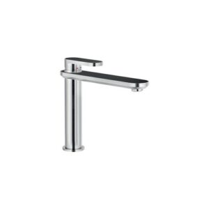 DS106158/2T22 RUBINETTO MONOCOMANDO LAVABO CART.Ø28 SCARICO AUTOMATICO PUSH MATT CARBON NOBILI