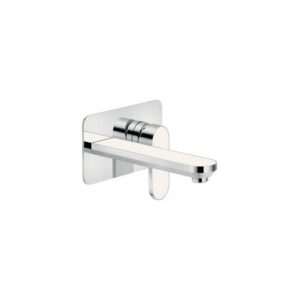 DS106198/1C01 RUBINETTO MONOCOMANDO LAVABO INCASSO A PARETE BOCCA 200MM BIANC NOBILI - immagine 1