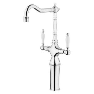 DVF260451LP130 LAVABO LP 130 C. 'RETRO' CROMATO D. FRISONE - immagine 1