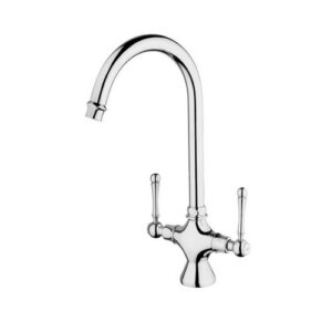 DYF062651 LAVELLO MONOF.C/FLEX . CANNA ALTA GIR PONTE 'CROMATO SYMPHONIE FRISONE - immagine 1