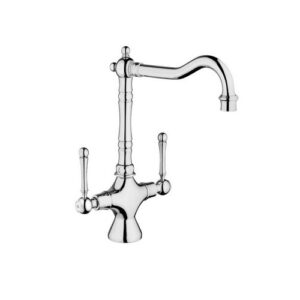 DYF260451 LAVABO C. 'RETRO' C S/SCARICO STOP&OPEN CROMATO SYMPHONIE FRISONE