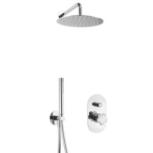 FR14351435118551 Kit doccia incasso, braccio e soffione parete Fiorello FRISONE