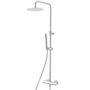 FT004358451 Kit termostatico FT colonna doccia soffione D.250 doccetta cromato FRISONE