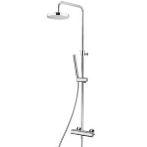 FTE04808451 Kit termostatico FT colonna doccia soffione d.200 ABS doccetta cromato FRISONE - immagine 1