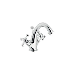 GRC5118/6CR MONOFORO LAVABO BOCCA ALTA SC. 1"1/4 GRAZIA VIT.CERAM. CROMO NOBILI - immagine 1