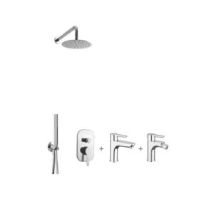 HP143517260484040851 Kit braccio soffione, lavabo e bidet HAPPY FRISONE