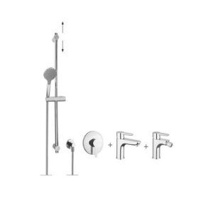 HP1500PM042420000551 Kit saliscendi, lavabo e bidet scar.autom. HAPPY FRISONE