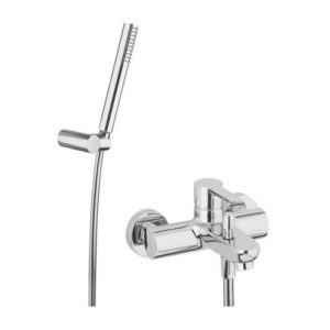 HPM388451 MONOCOMANDO VASCA EST.DEVIATORE AUT. C/DOCCIA ANT. HAPPY FRISONE - immagine 1