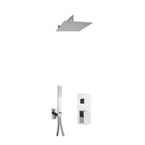 IK17452233080751 Kit doccia incasso,braccio soffione parete IKONA FRISONE