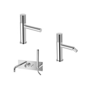 JO01 Set lavabo e bidet con incasso doccia cromato JO PAFFONI - immagine 1