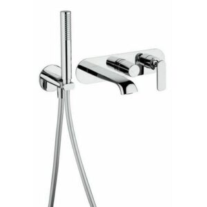 KECT413 Parte esterna Monocomando Vasca Incasso CONTRASTO FRISONE - immagine 1