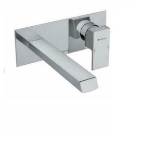 KEIK064 Parte esterna monocomando lavabo a parete con scarico incasso IKONA FRISONE - immagine 1