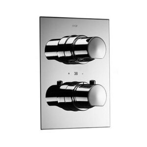 KENS267 Parte esterna termostatico doccia / vasca incasso 2 uscite  CARYNA FRISONE - immagine 1