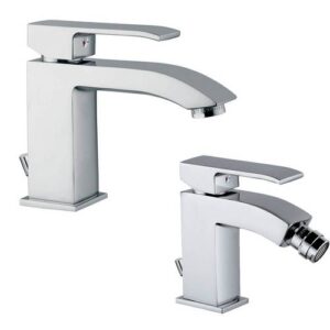 LES01 lavabo + bidet con pilette LEVEL PAFFONI