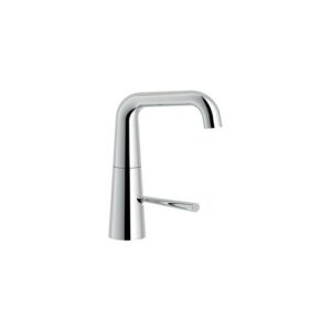 LK00118/2CR RUBINETTO MISCELATORE LAVABO BOCCA GIREVOLE SCARICO AUTOMATICO LIKID CROMO NOBILI - immagine 1