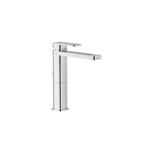 LPC90128/1CR RUBINETTO MONOCOMANDO LAVABO BACINELLA BOCCA A CASCATA SC. 1"1/4 LOOP CROMO NOBILI - immagine 1