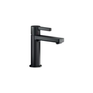 LR116118/2BM RUBINETTO MONOCOMANDO LAVABO CON SCARICO AUTOMATICO PUSH 1"1/4 NERO OPACO NOBILI - immagine 1