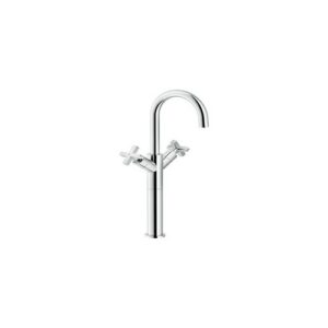 LR116228/2CR MONOFORO LAVABO BACINELLA CON SCARICO PUSH CROMO NOBILI - immagine 1