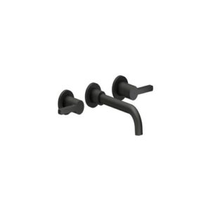 LR116298/1ET1BM RUBINETTO MISCELATORE BICOMANDO LAVABO AD INCASSOBOCCA MM.200 T1 NERO OPACO NOBILI - immagine 1