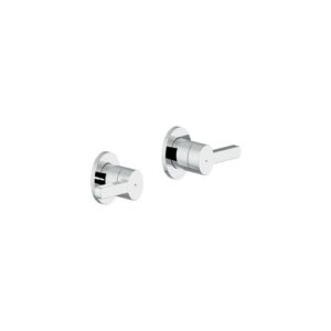LRK116208/1T1CR COPPIA RUBINETTI D'ARRESTO AD INCASSO 1/2" T1 CROMO NOBILI - immagine 1