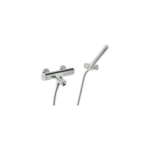 LV00110IX RUBINETTO MONOCOMANDO GRUPPO VASCA CONDUPLEX LIVE INOX NOBILI - immagine 1