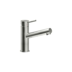 LV00118/40IX RUBINETTO MONOCOMANDO LAVABO DOCCIA ESTRAIBILE CON SCARICO PUSH LIVE NICKEL SPAZZOLA NOBILI - immagine 1