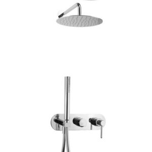 LV27351435008451 Kit doccia incasso, braccio soffione parete Ikona FRISONE - immagine 1