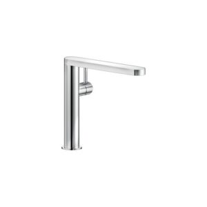 MH109113BKCR RUBINETTO MISCELATORE LAVELLO CANNA GIREVOLE CON LAMINATO SU BOCCA CROMO NOBILI - immagine 1