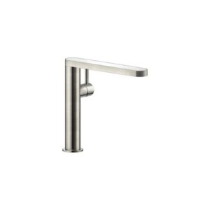 MH109113BKIX RUBINETTO MISCELATORE LAVELLO CANNA GIREVOLE CON LAMINATO SU BOCCA INOX NOBILI