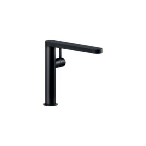 MH109113GBBM RUBINETTO MISCELATORE LAVELLO CANNA GIREVOLE CON LAMINATO SU BOCCA NERO OPACO NOBILI