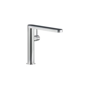 MH109113GBCR RUBINETTO MISCELATORE LAVELLO CANNA GIREVOLE CON LAMINATO SU BOCCA CROMO NOBILI