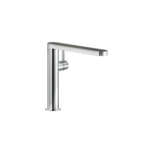 MH109113GLCR RUBINETTO MISCELATORE LAVELLO CANNA GIREVOLE CON LAMINATO SU BOCCA CROMO NOBILI