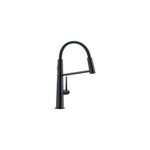 MV123300BM RUBINETTO MISCELATORE LAVELLO LEVANTE (VERSIONE CON MOLLA) NERO OPACO NOBILI - immagine 1