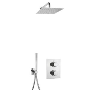 NS67451433108551  Miscelatore termostatico incasso braccio soffione a parete NS FRISONE - immagine 1