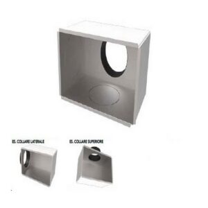 PWD100003 PLENUM COIBENTATO CON 3 INGRESSI PREDISPOSTI PER COLLARINI MOD. C3 TECNOSYSTEMI - immagine 1